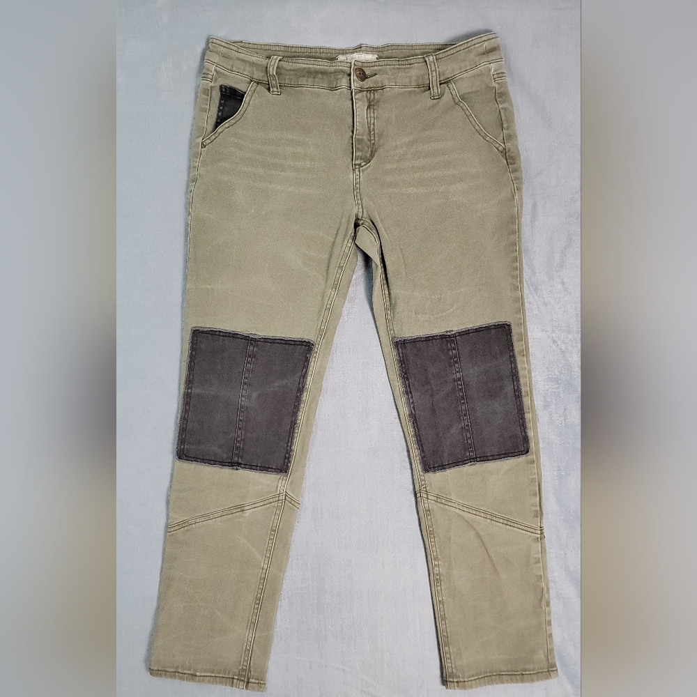 Free People Olive Green Casual Pants